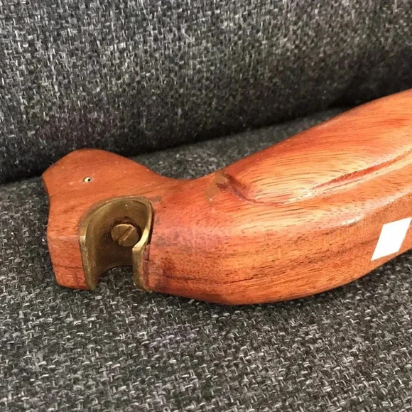 Vintage Wood Bird Bottle Opener - Picture 3 of 4